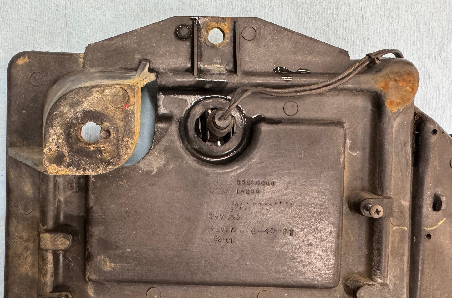 Battery Tray & Hardware  - OEM - 93-98 Jeep Grand Cherokee ZJ