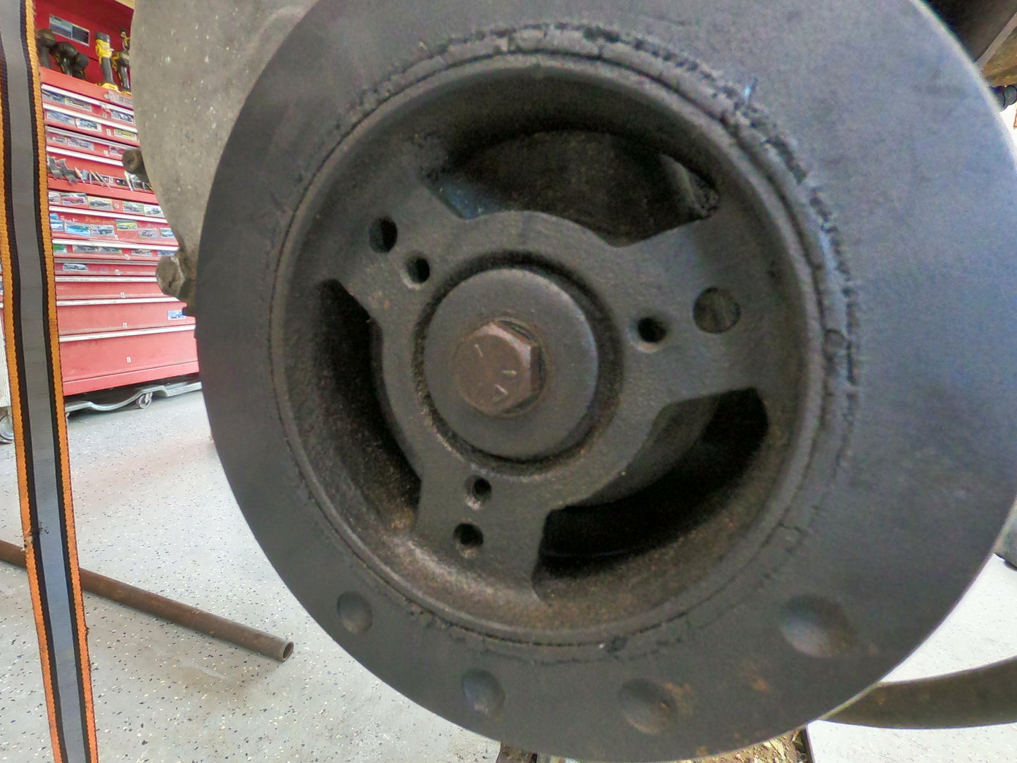 Jeep 4.0 Harmonic Balancer OEM Bolt & Washer