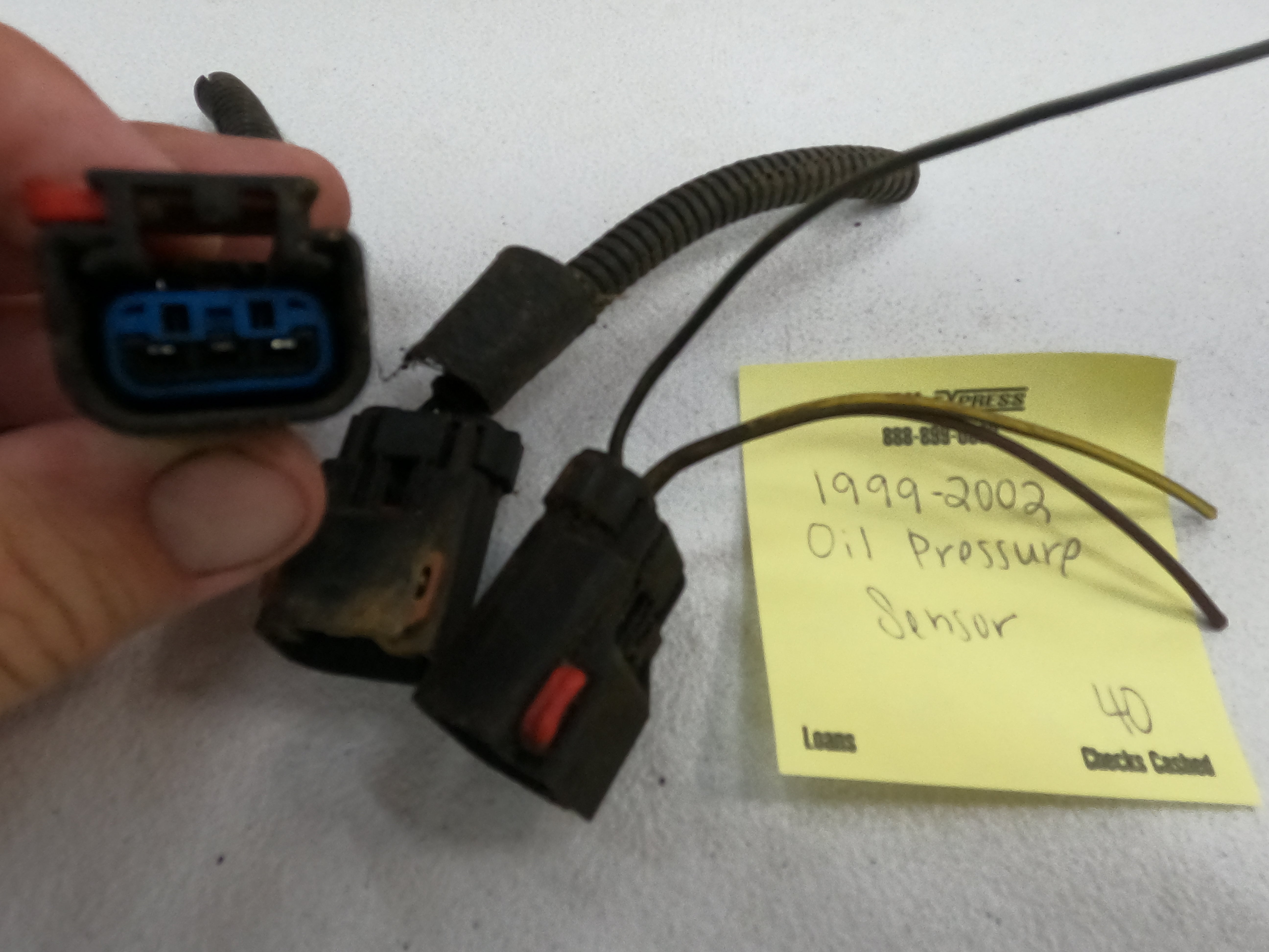 Oil Pressure Sensor Wiring Harness Connector Plug *ALL Years* – DeXJ's
