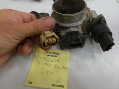 Throttle Position Sensor Connectors.  *ALL Years*