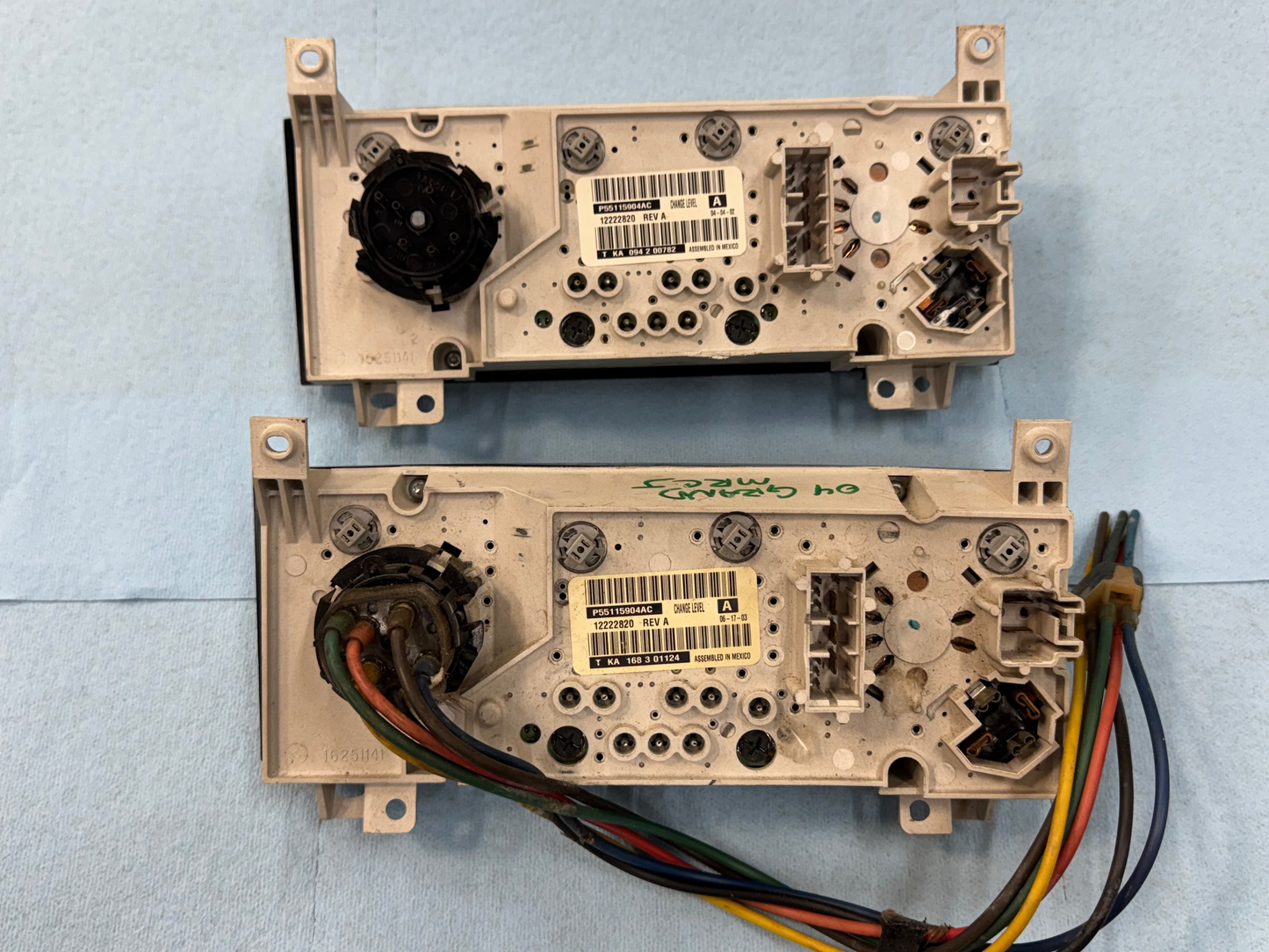 A/C & Heater Control - HVAC Controller - 1999-2004 - Jeep Grand Cherokee WJ