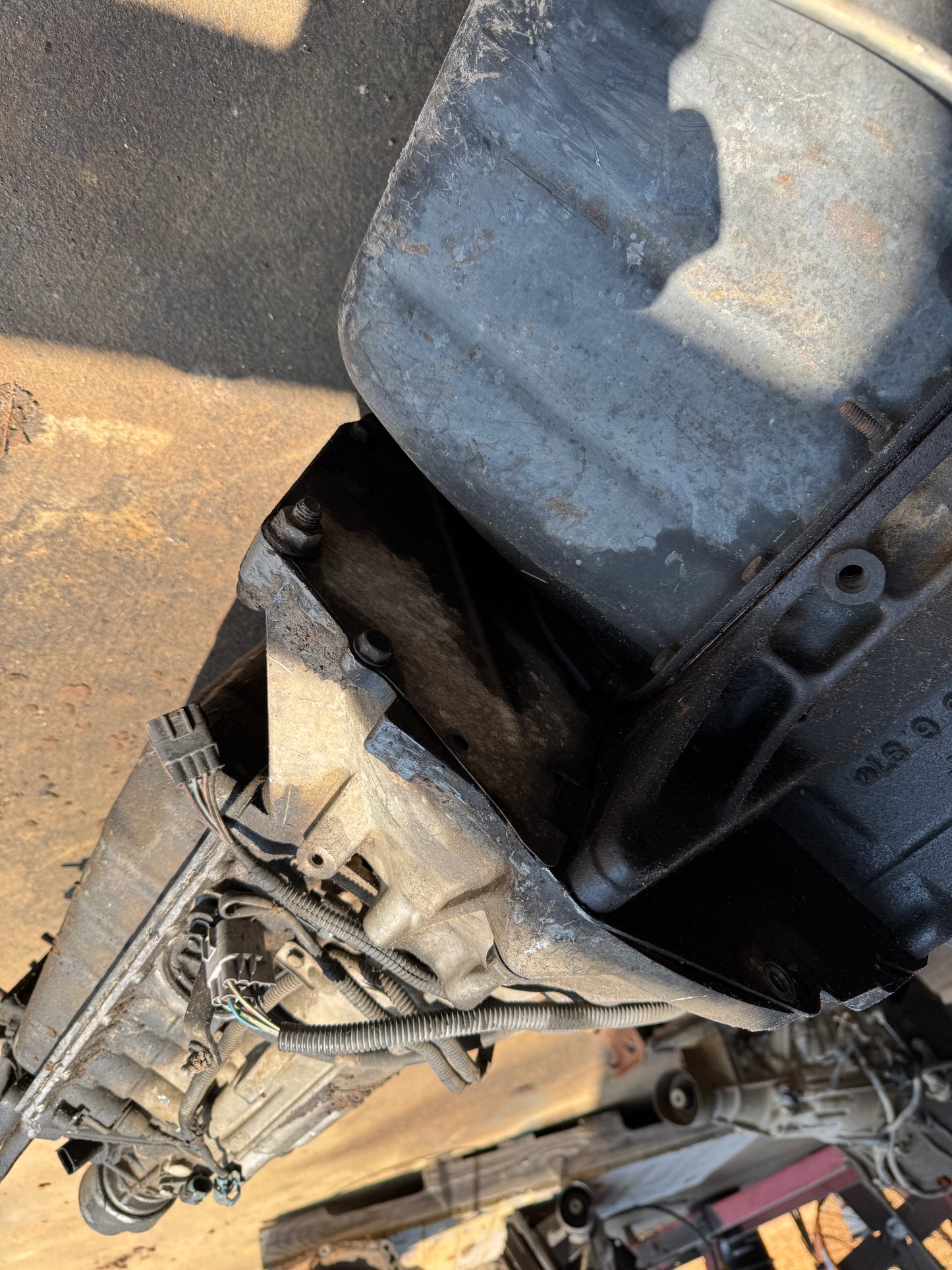 Dust Cover - Inspection Plate -  Jeep Cherokee XJ - AW4 Transmission