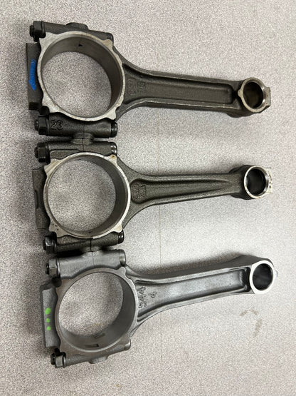 New 4.0 Pistons Pre-Assembled on Rods - Full Set with New Rings