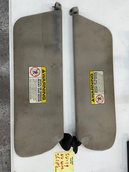 USED Sun Visors  - 1991-2001 Jeep Cherokee XJ