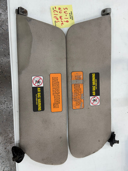USED Sun Visors  - 1991-2001 Jeep Cherokee XJ