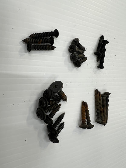 Jeep Headliner Hardware, Mirrors, Roof Trim Panels. ALL Screws.  *ALL MODELS*