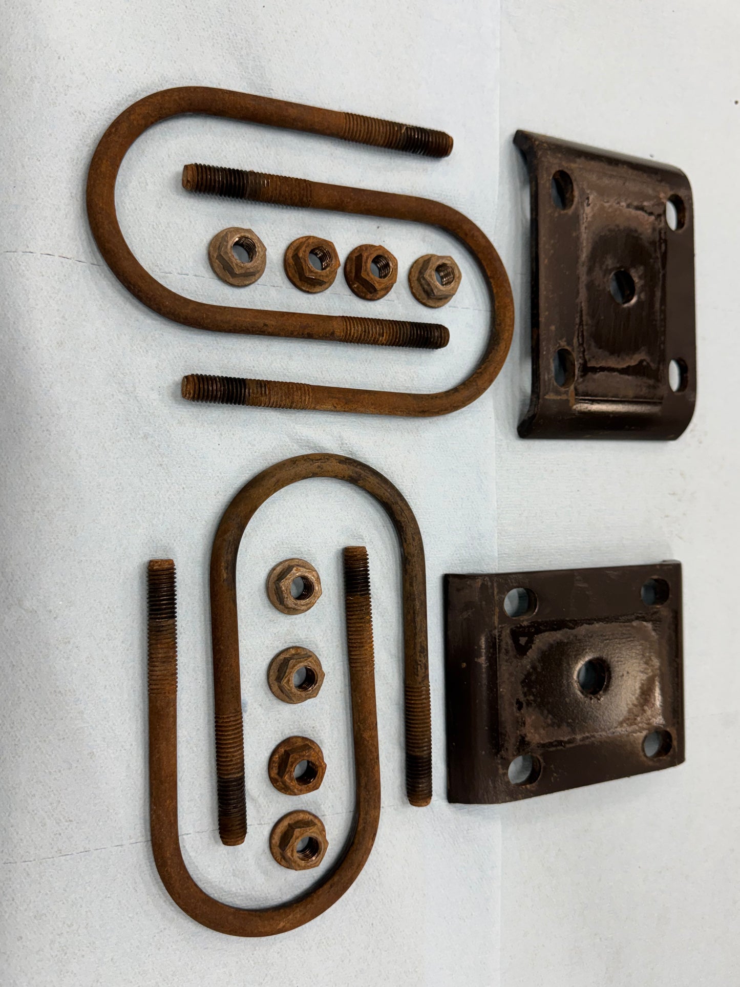 U-Bolts - Leaf Spring U-Bolt & Plate - Jeep Cherokee XJ - 1984-2001