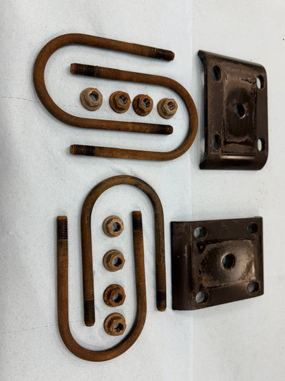 U-Bolts - Leaf Spring U-Bolt & Plate - Jeep Cherokee XJ - 1984-2001