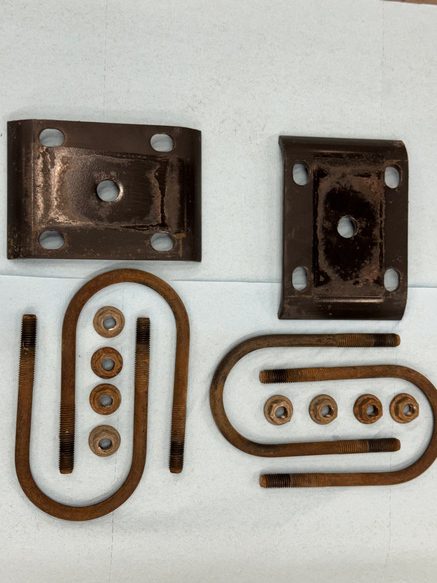 U-Bolts - Leaf Spring U-Bolt & Plate - Jeep Cherokee XJ - 1984-2001
