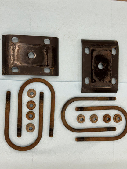 U-Bolts - Leaf Spring U-Bolt & Plate - Jeep Cherokee XJ - 1984-2001