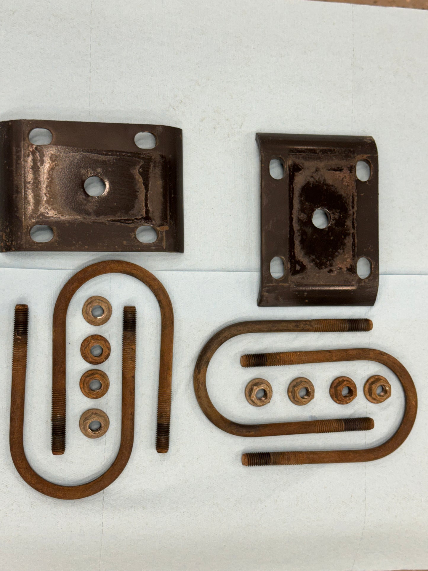 U-Bolts - Leaf Spring U-Bolt & Plate - Jeep Cherokee XJ - 1984-2001