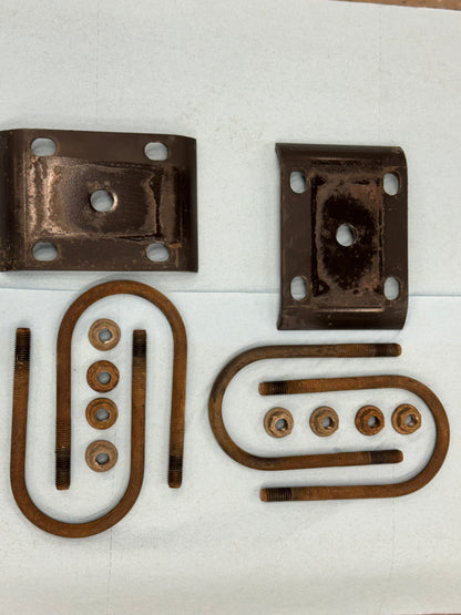 U-Bolts - Leaf Spring U-Bolt & Plate - Jeep Cherokee XJ - 1984-2001