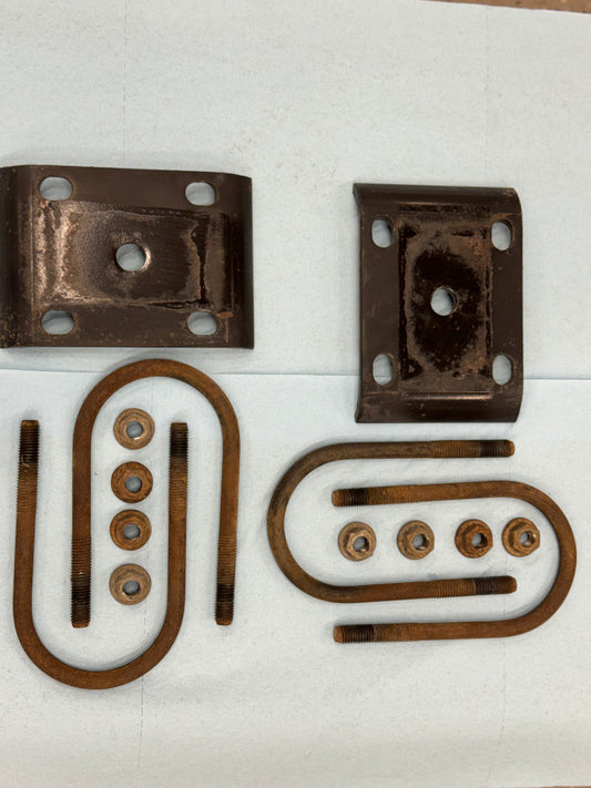 U-Bolts - Leaf Spring U-Bolt & Plate - Jeep Cherokee XJ - 1984-2001