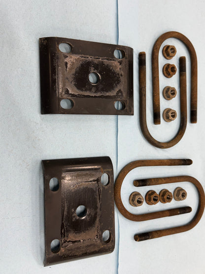 U-Bolts - Leaf Spring U-Bolt & Plate - Jeep Cherokee XJ - 1984-2001