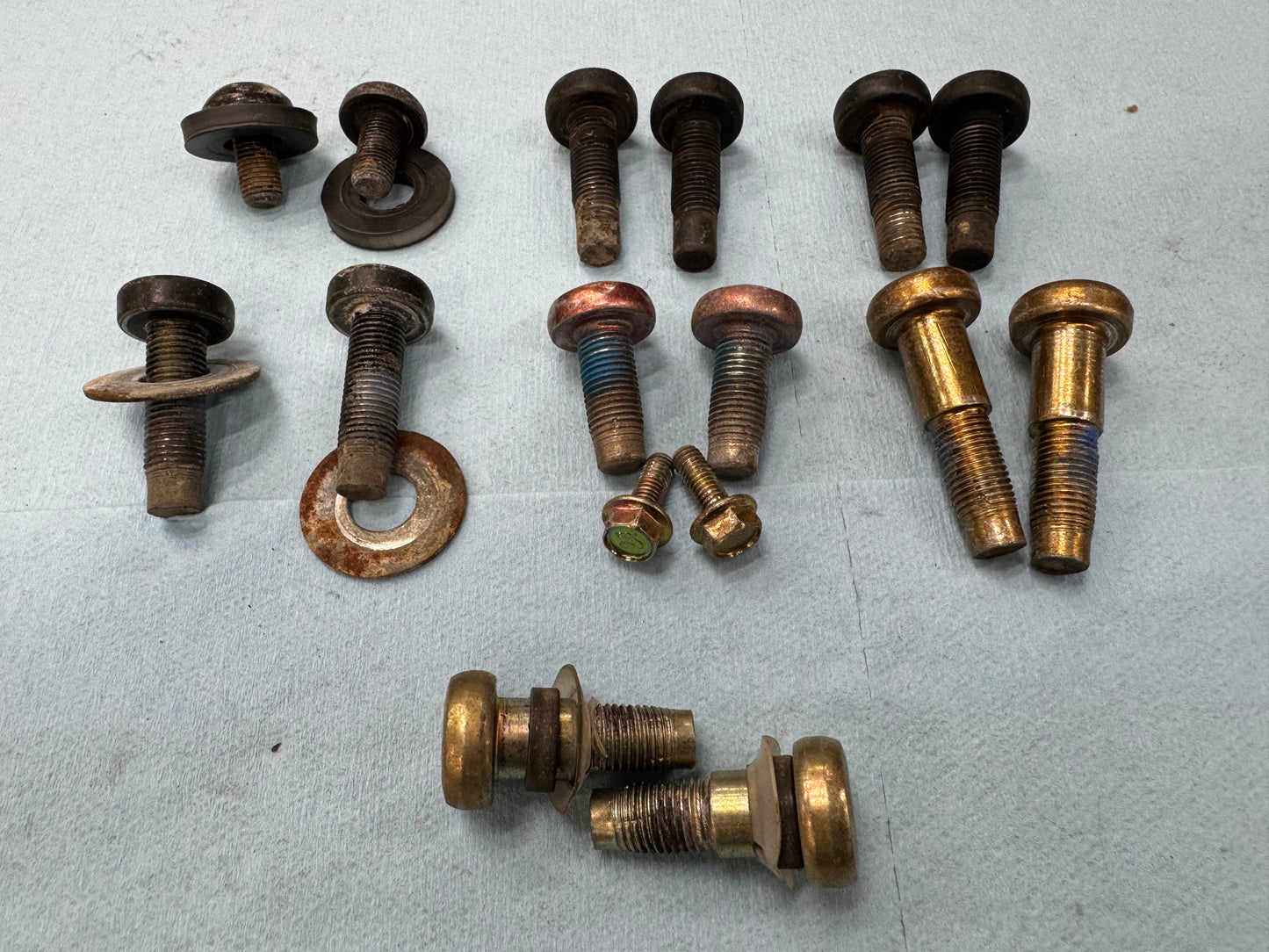 Seat Belt & Latch Bolts - Jeep Cherokee XJ