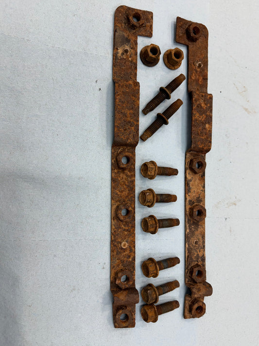 Threaded Nut Tab - Trailer Hitch Bolt Strip  - Jeep Cherokee XJ