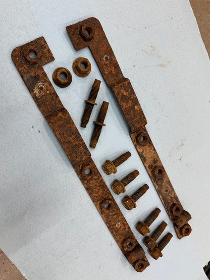Threaded Nut Tab - Trailer Hitch Bolt Strip  - Jeep Cherokee XJ