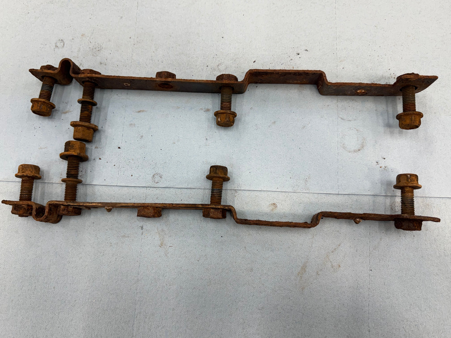 Threaded Nut Tab - Trailer Hitch Bolt Strip  - Jeep Cherokee XJ