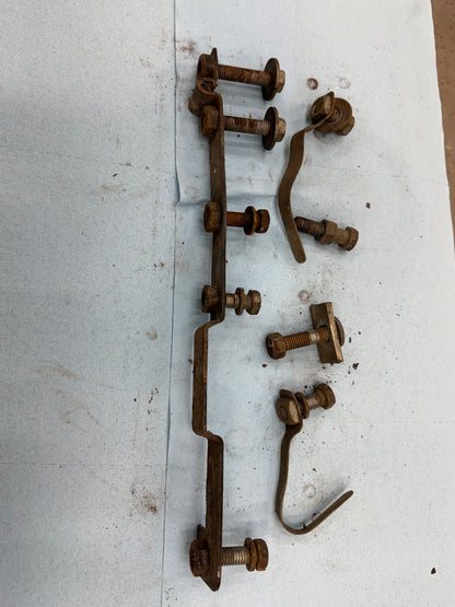 Threaded Nut Tab - Trailer Hitch Bolt Strip  - Jeep Cherokee XJ