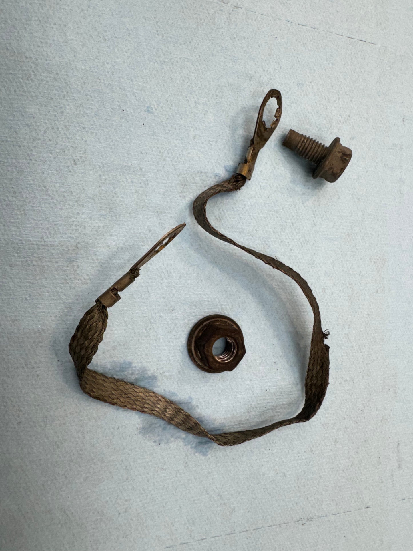 Ground Strap - Bolt & Nut - Jeep Cherokee XJ