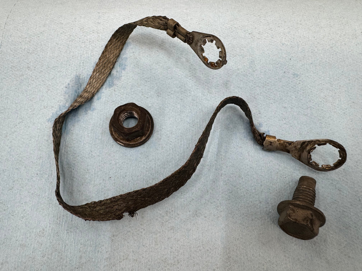 Ground Strap - Bolt & Nut - Jeep Cherokee XJ