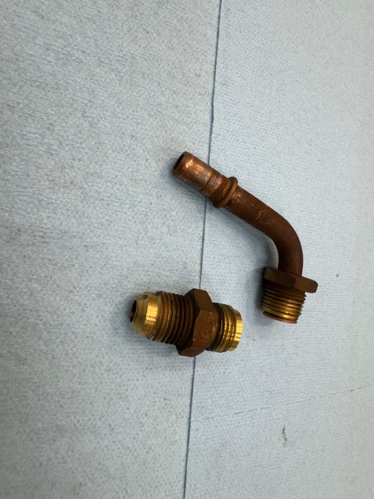 Radiator To Transmission Fittings - Lower & Upper - Jeep XJ - 4.0