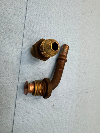 Radiator To Transmission Fittings - Lower & Upper - Jeep XJ - 4.0