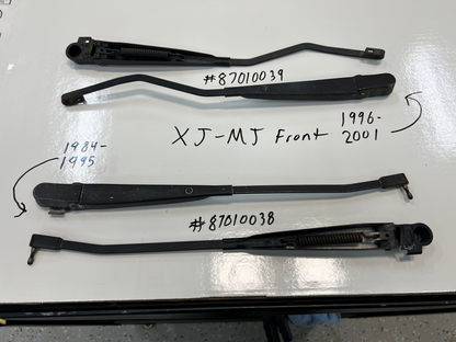Wiper Arms   Jeep Cherokee XJ  OEM  Rust Free  *Front & Rear*