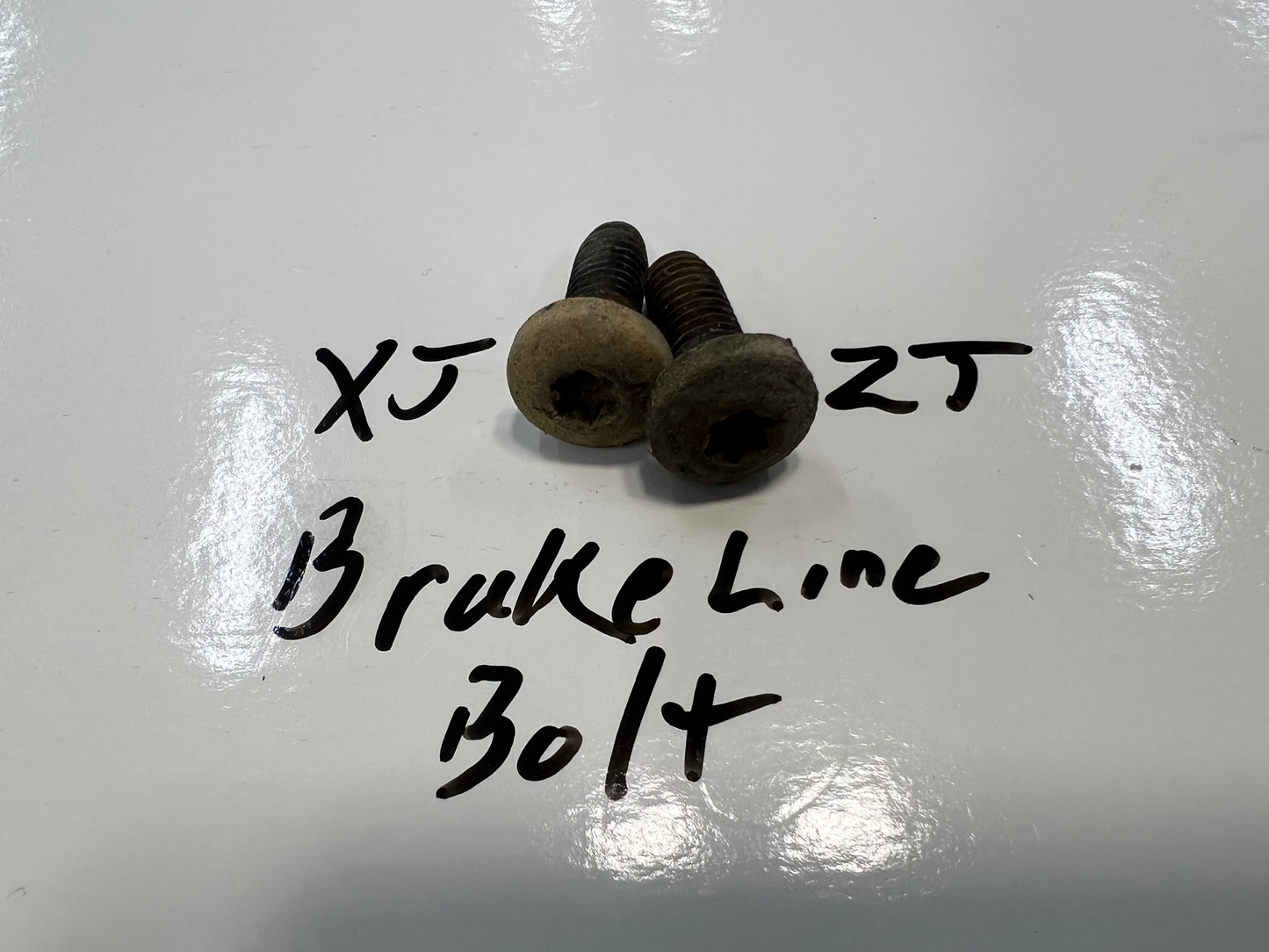 Front Brake Line to Frame Bolt  - T-40   *XJ & ZJ*