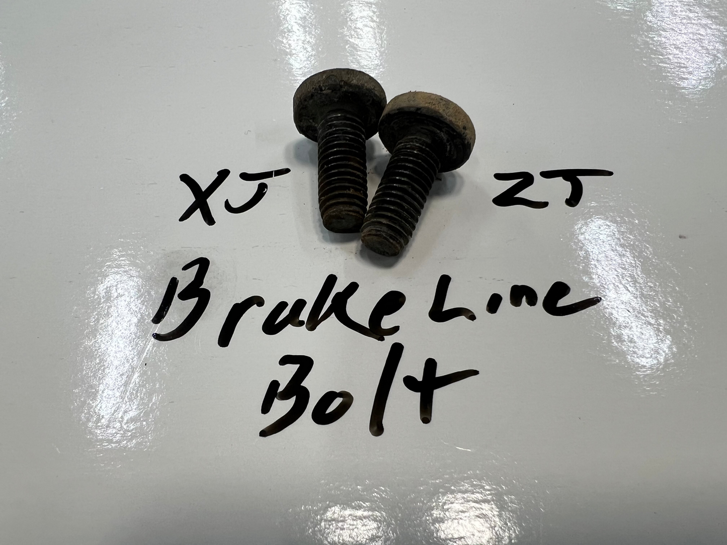 Front Brake Line to Frame Bolt  - T-40   *XJ & ZJ*