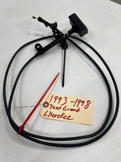 Hood Latch Release Cable With Handle. **ALL YEARS & MODELS**  *Under Construction Item*