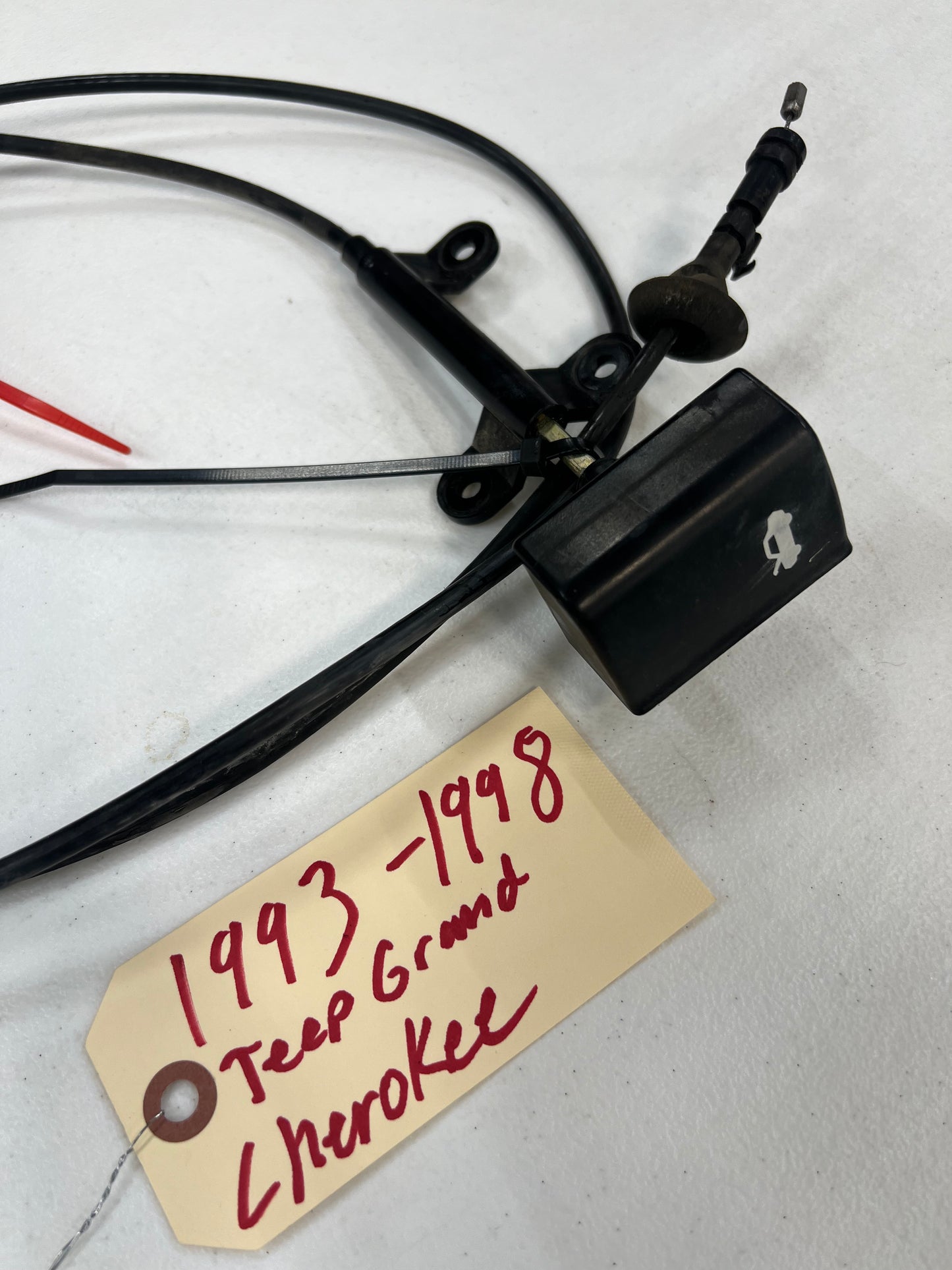 Hood Latch Release Cable With Handle. **ALL YEARS & MODELS**  *Under Construction Item*