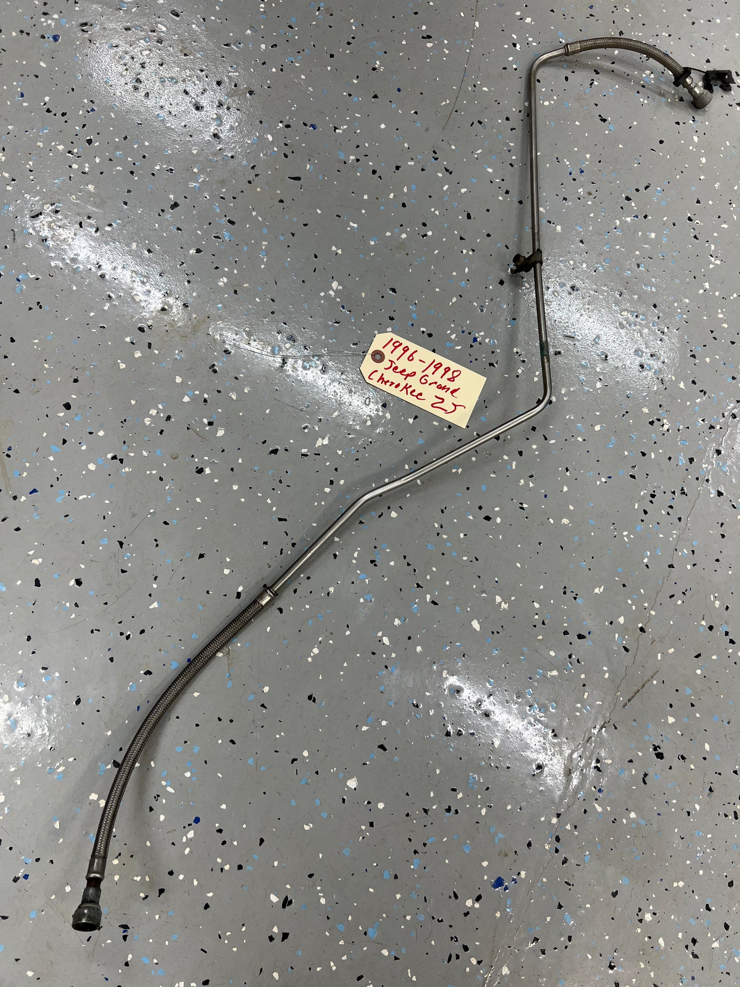 Stainless Hard Fuel Delivery Line - Jeep Grand Cherokee-  Frame-Engine ZJ & WJ