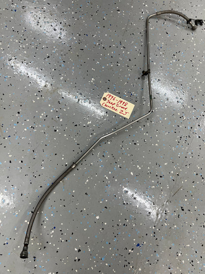 Stainless Hard Fuel Delivery Line - Jeep Grand Cherokee-  Frame-Engine ZJ & WJ