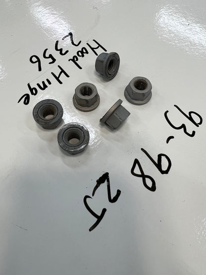 Hood & Hood Hinge Nuts -  1993-1998 Jeep Grand Cherokee ZJ