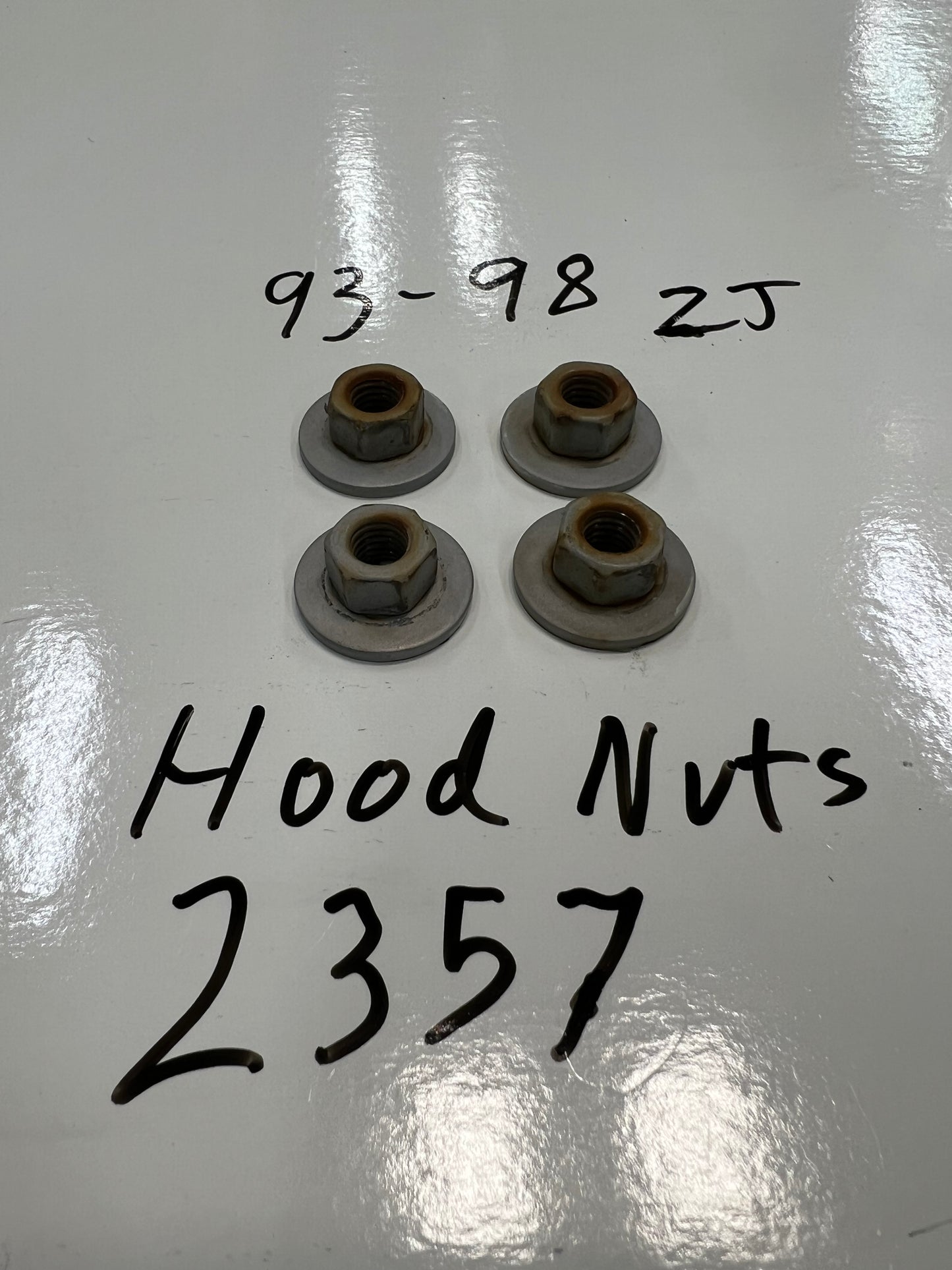 Hood & Hood Hinge Nuts -  1993-1998 Jeep Grand Cherokee ZJ