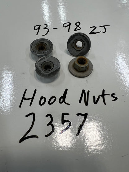 Hood & Hood Hinge Nuts -  1993-1998 Jeep Grand Cherokee ZJ