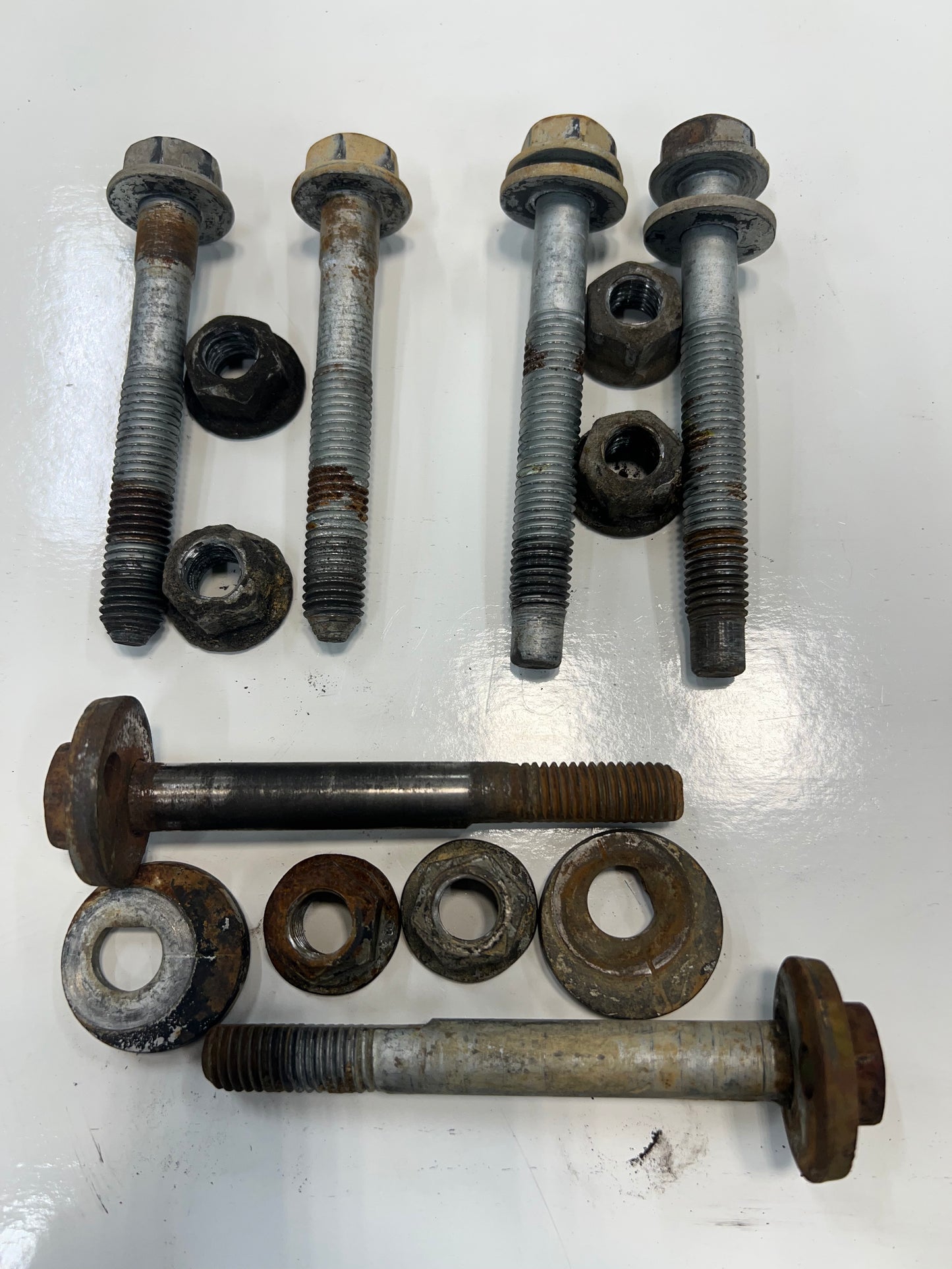 Lower Control Arm Bolts & Nuts - OEM - 93-98 Jeep Grand Cherokee ZJ