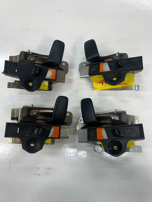 Interior Door Handles - 93-98 Jeep Grand Cherokee ZJ -   -BOTH SIDES- Chrome & Black