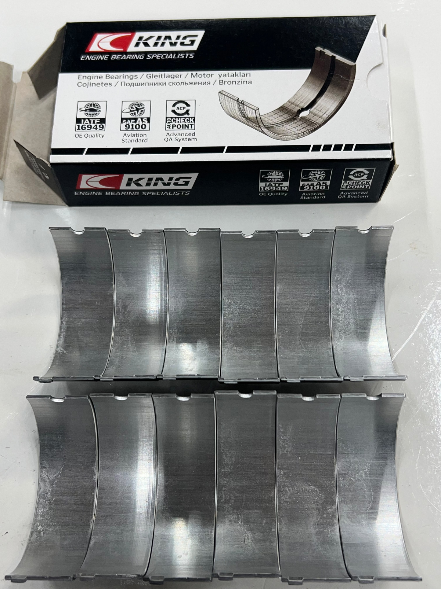 Rod Bearings - Jeep 4.0 - 1987-2006 - KING Brand -