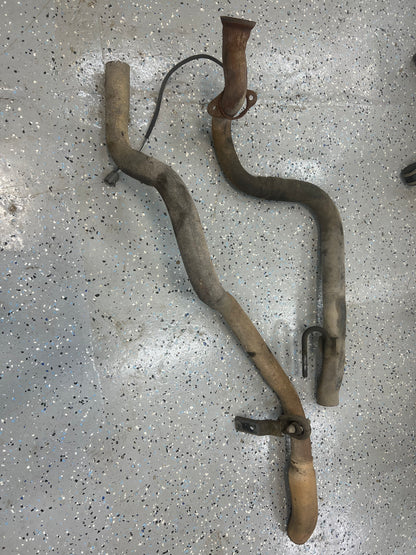 Exhaust Down Pipe & Over The Axle Tube - 1993-1998 Jeep Grand Cherokee 4.0L