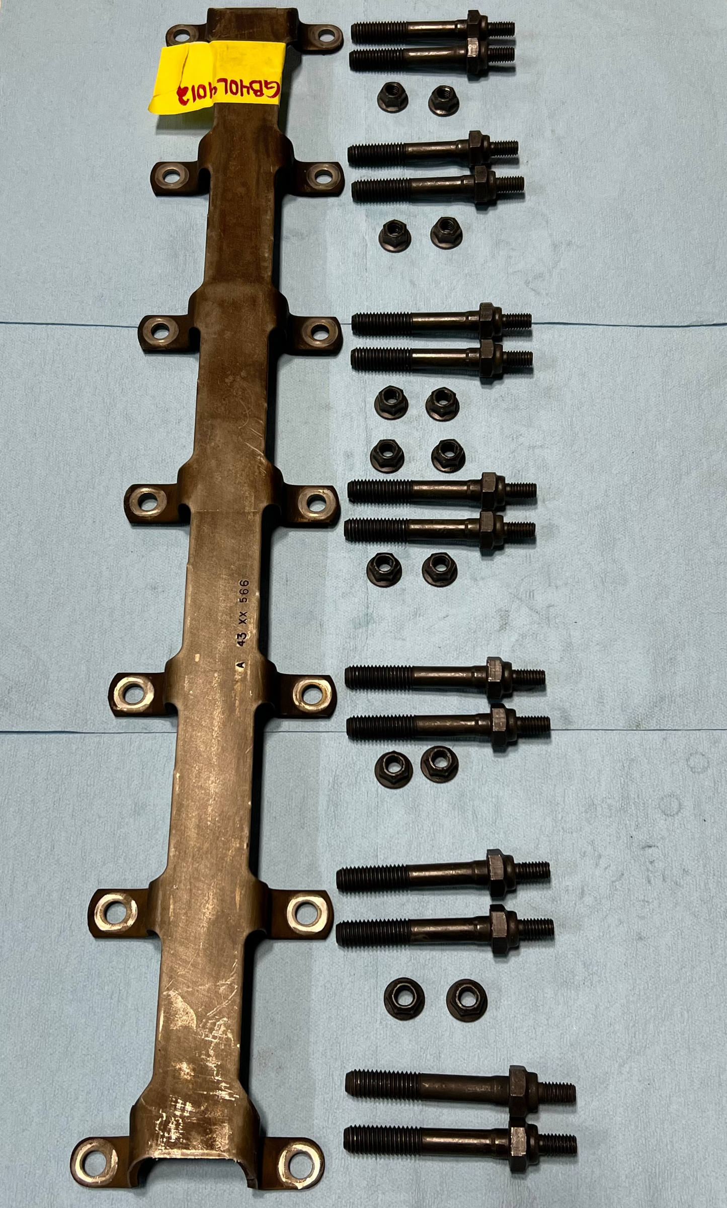 Main Cap Girdle Brace - Jeep 4.0L - Brace - Nuts - Studs