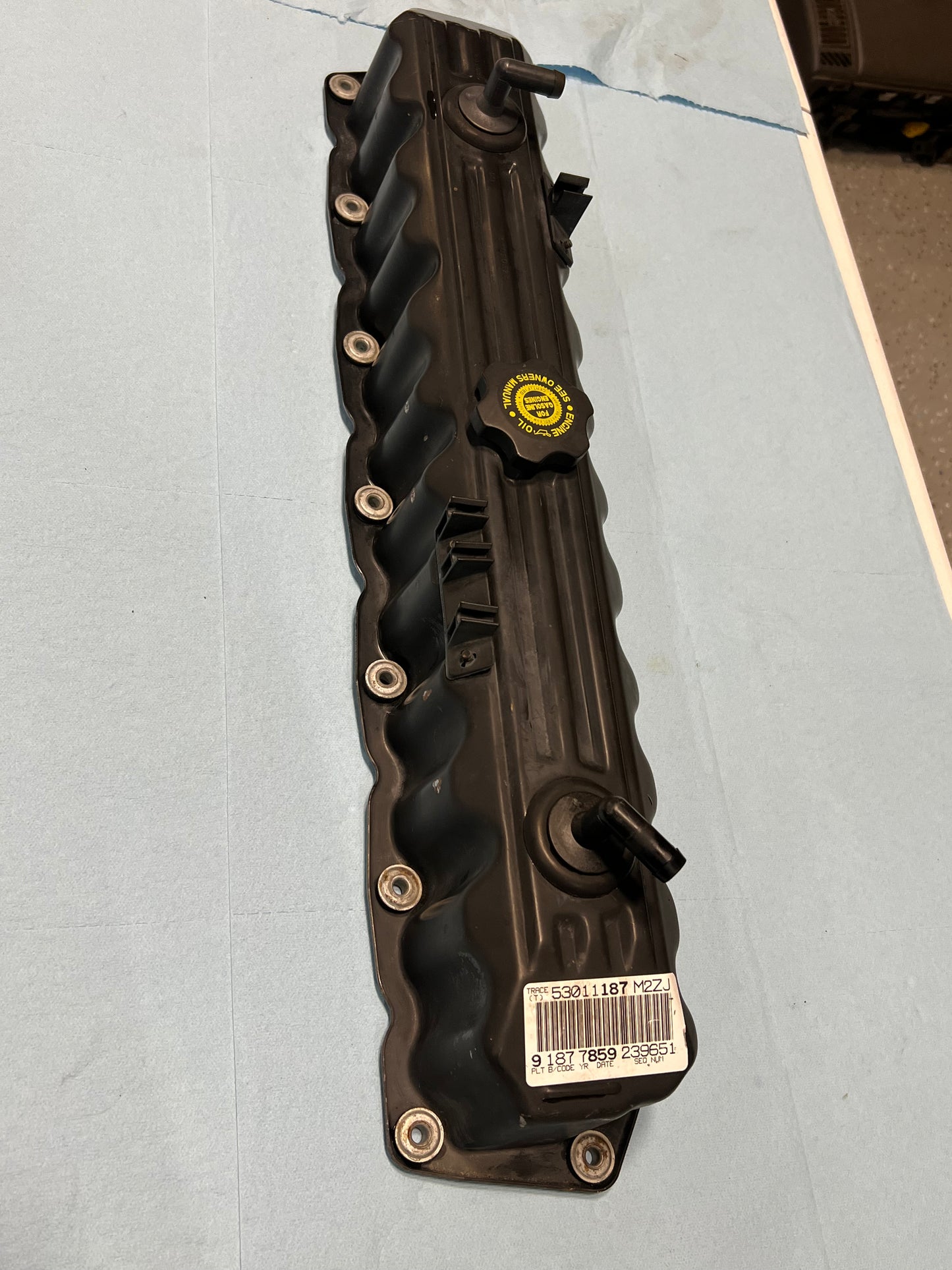 Valve Covers - Stamped Steel - Jeep 4.0L - 1996-2006