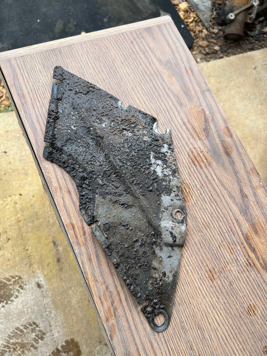 Dust Cover - Inspection Plate -  Jeep Cherokee XJ - AW4 Transmission