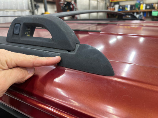 Roof Rack End Caps. Jeep Cherokee XJ.  *PAIR*