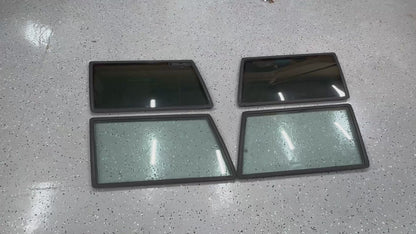 Rear Quarter Panel Side Glass - 1984-2001 Jeep Cherokee XJ - Tinted & Non Tinted